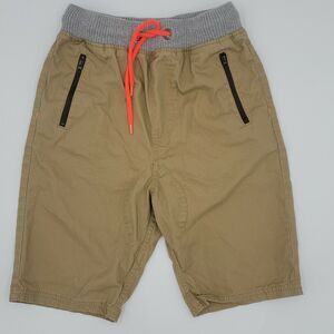 Ocean Current Medium Boy Tan Board Shorts Utility Skater Gorpcore Grunge Kidcore